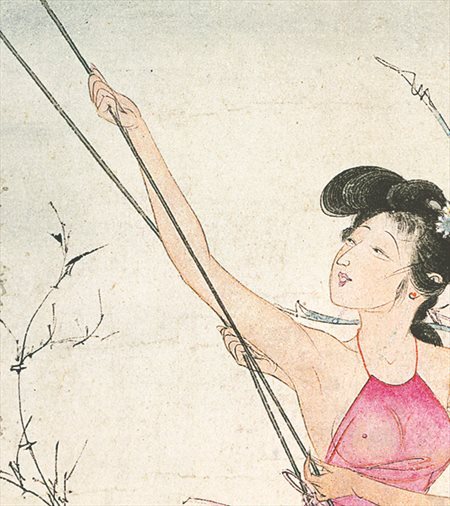 甘洛县-胡也佛的仕女画和最知名的金瓶梅秘戏图